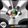 Nabendeckel Aufkleber Volkswagen VW Multivan